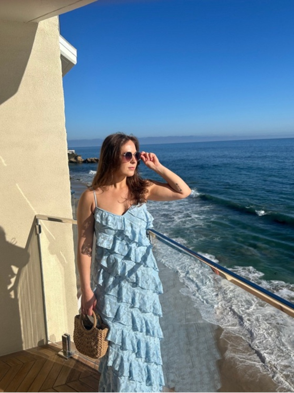 Saylor Gretta Tiered Ruffle Maxi Dress - Picture 9 of 9